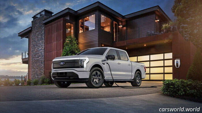 Обновление Ford F-150 Lightning OTA Сокращает время быстрой зарядки на 5-6 минут | Carscoops